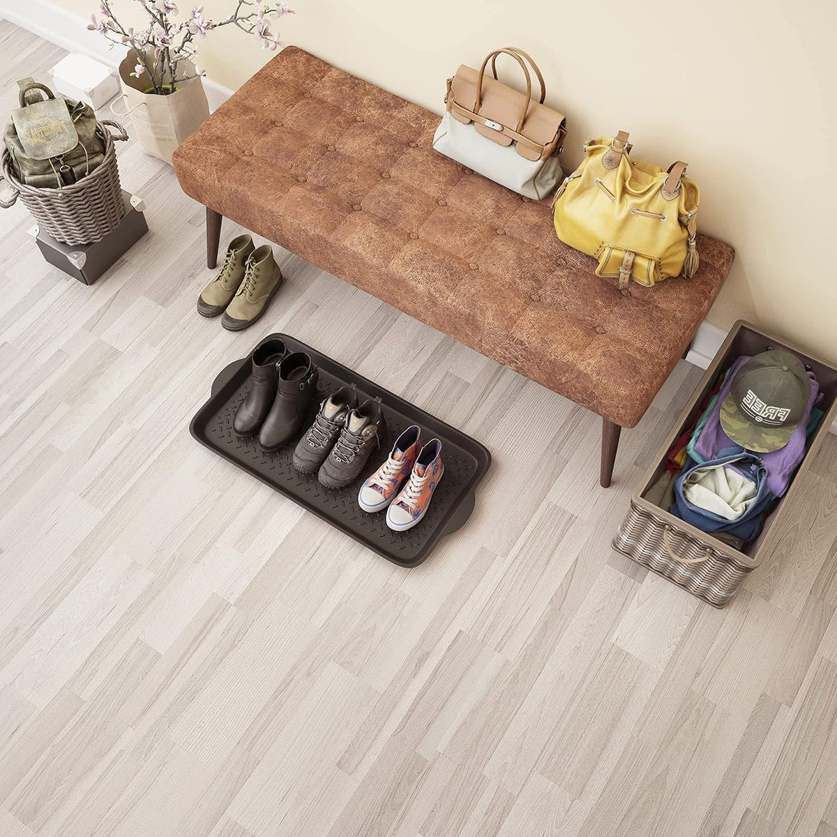 Hardy Place Entryware Rubber Boot Tray with Raised Edge additional product photo