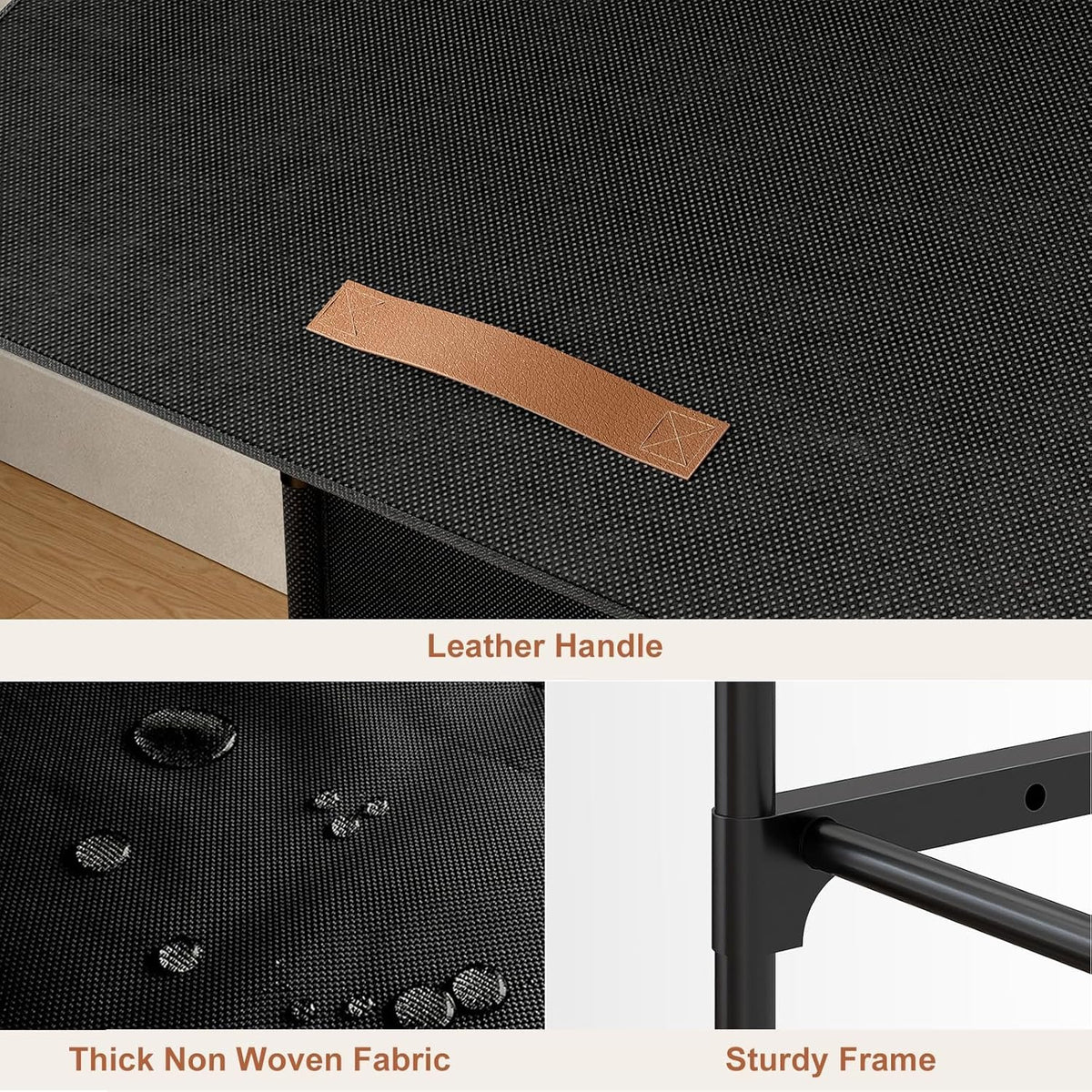 Hardy Place Entryware Fabric Shoe Cabinet with Flip-Up Doors additional product photo