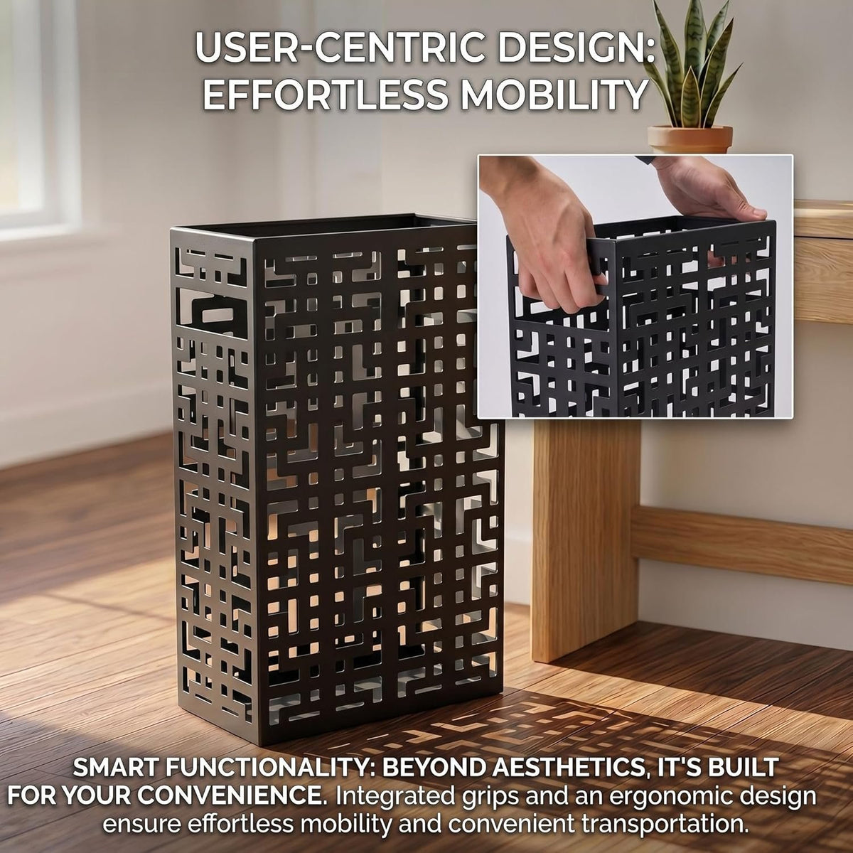 Hardy Place Entryware Openwork Metal Umbrella Stand additional product photo