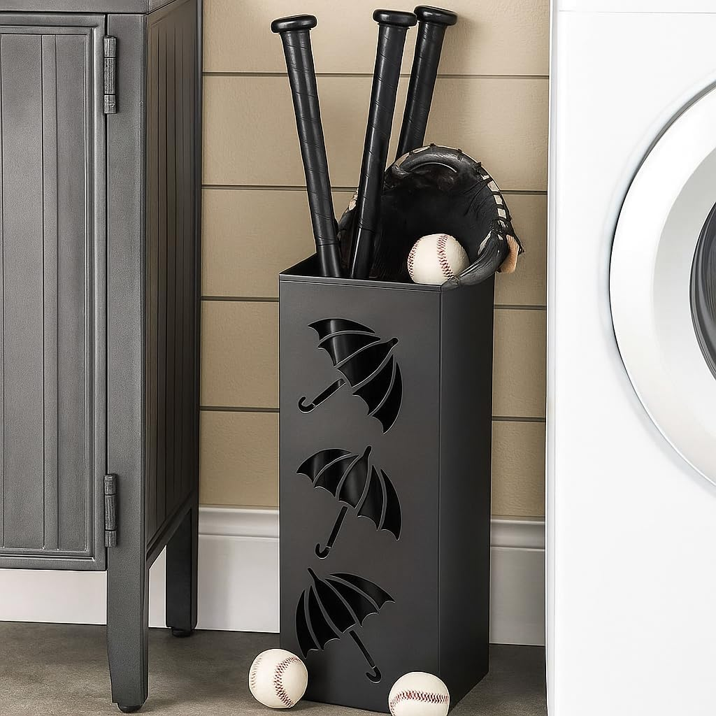 Hardy Place Entryware Rain Motif Metal Umbrella Stand additional product photo