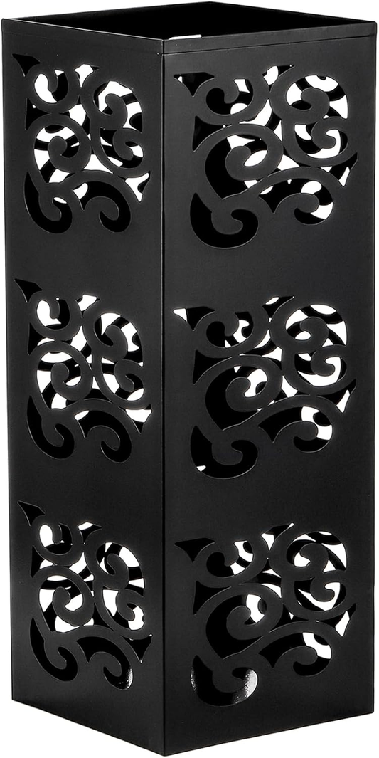 Hardy Place Entryware Carbon Steel Scroll Umbrella Stand studio product photo