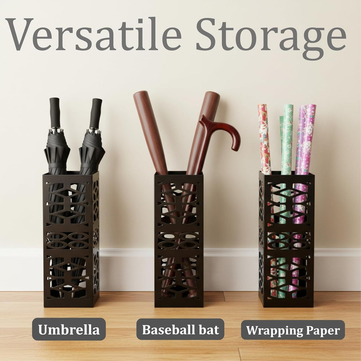 Hardy Place Entryware Geometric Cut-Out Umbrella Stand additional product photo