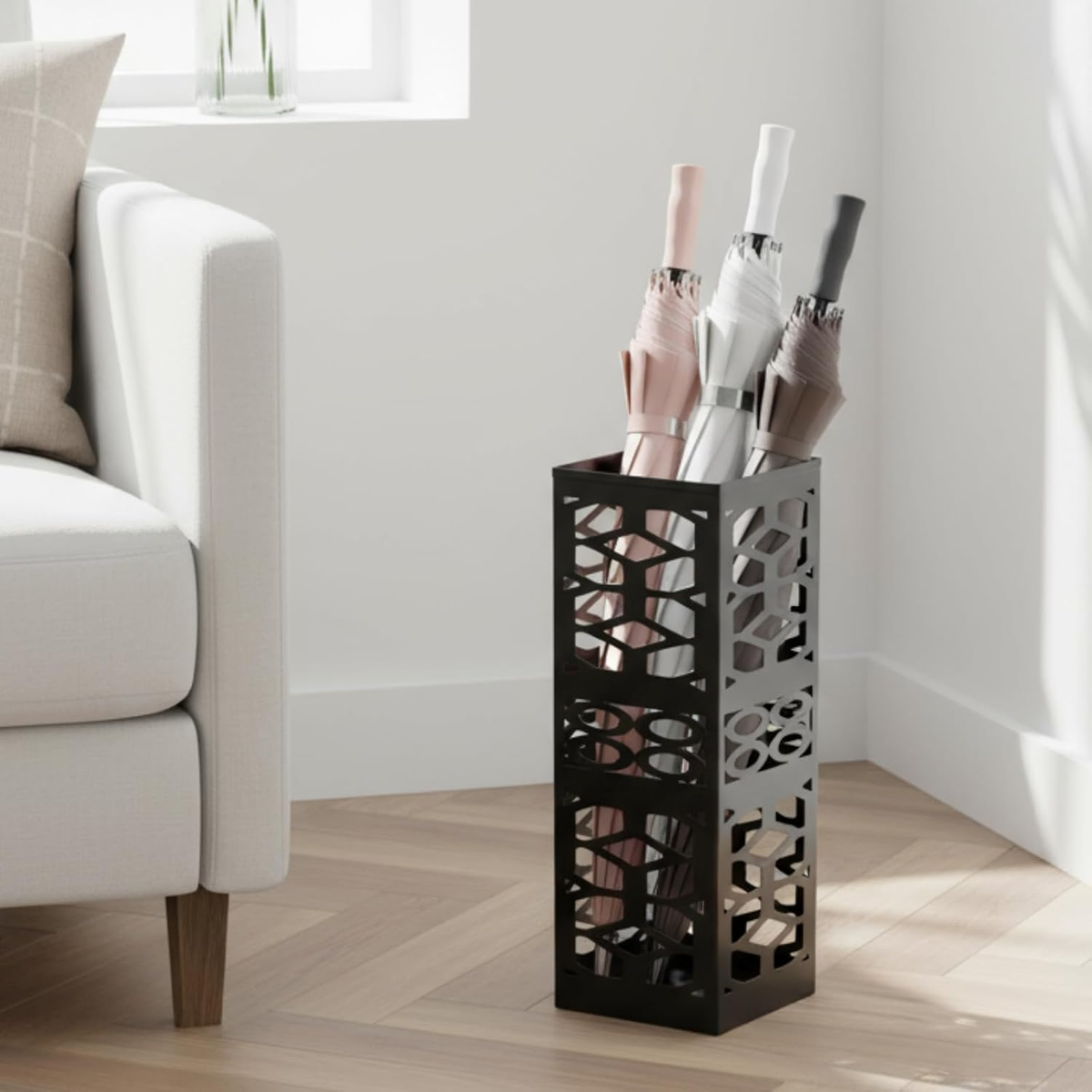 Hardy Place Entryware Geometric Cut-Out Umbrella Stand additional product photo